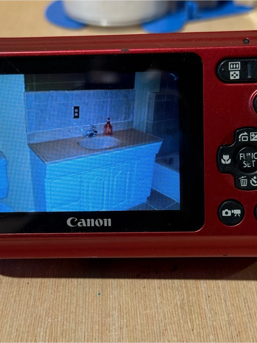 Canon PowerShot A800 10.0MP Digit Camera Red Tested Good w/Batt-SDCard Read Blw! - Picture 8 of 13
